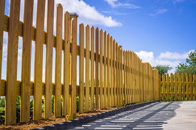 Garden wooden fences Worthing